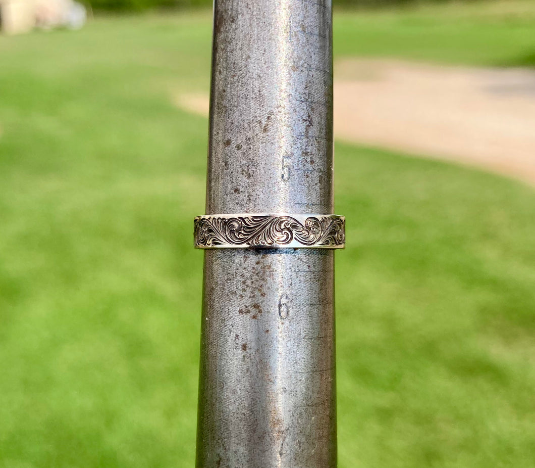 Engraved Wedding Bands